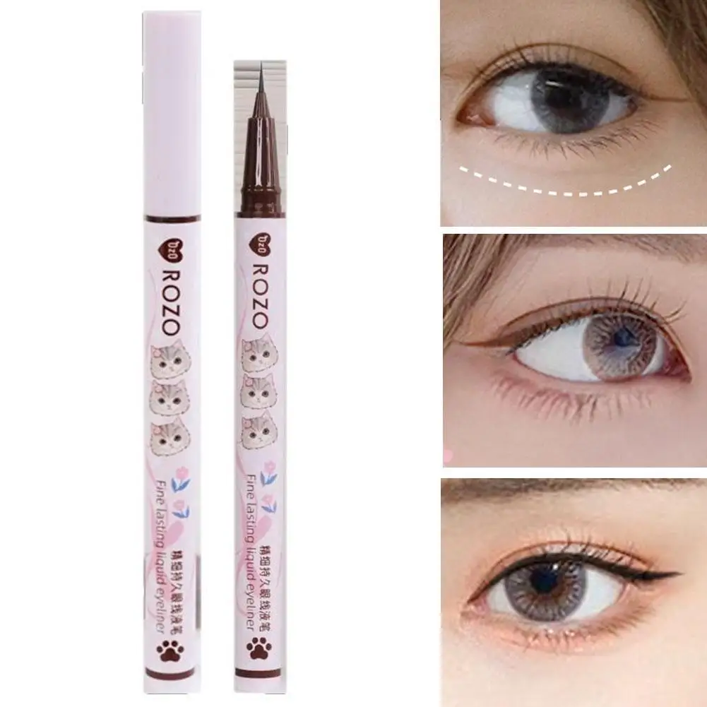 

Not Blooming 3colors Liquid Eyeliner Easy Wear Quick Drying Waterproof Long-lasting Smooth Eyeliner Makeup Tools