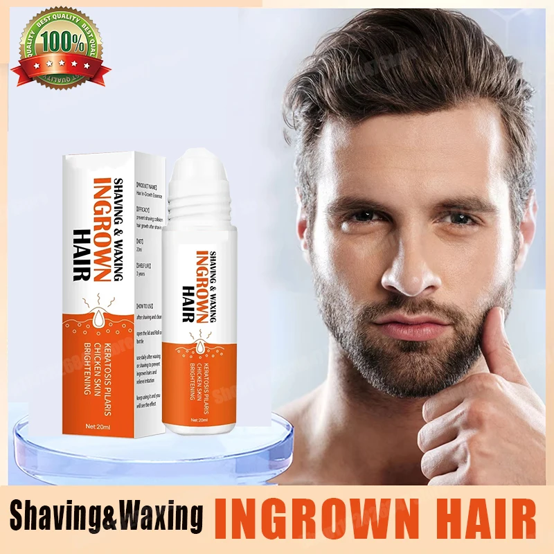 

After Shave Serum Razor Bump Stopper for Men Women Waxing Ingrown Hair Remover Reduce Redness Skin Soothes Moisturizes Solution