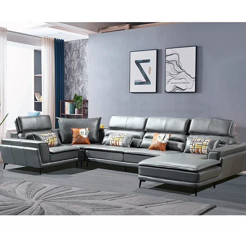 Modern Living Room Sofa Manufacturers L Shaped Velvet Fabrics Luxury Corner Modular Sofa Sectional Sofa Set Furniture