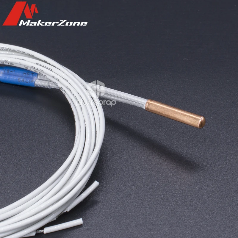 Ender 3 thermistor Ht-ntc100k thermistor B3950 Thermistor 3d printer 3x15mm Cartridge Sensor For Creality Ender 3 V2 v6 hotend