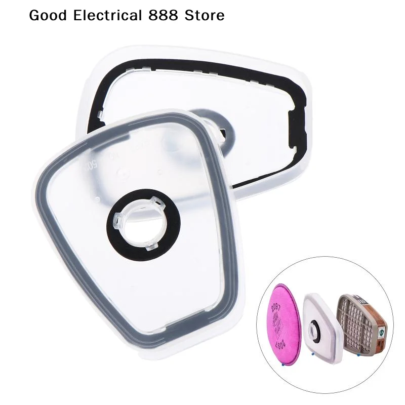 2/4PCS 502 Filter Adapter Fit For 2091/7093 Particulate Filter For 6200/7502/6800/5000 Series Gas Respirator Mask Accessories