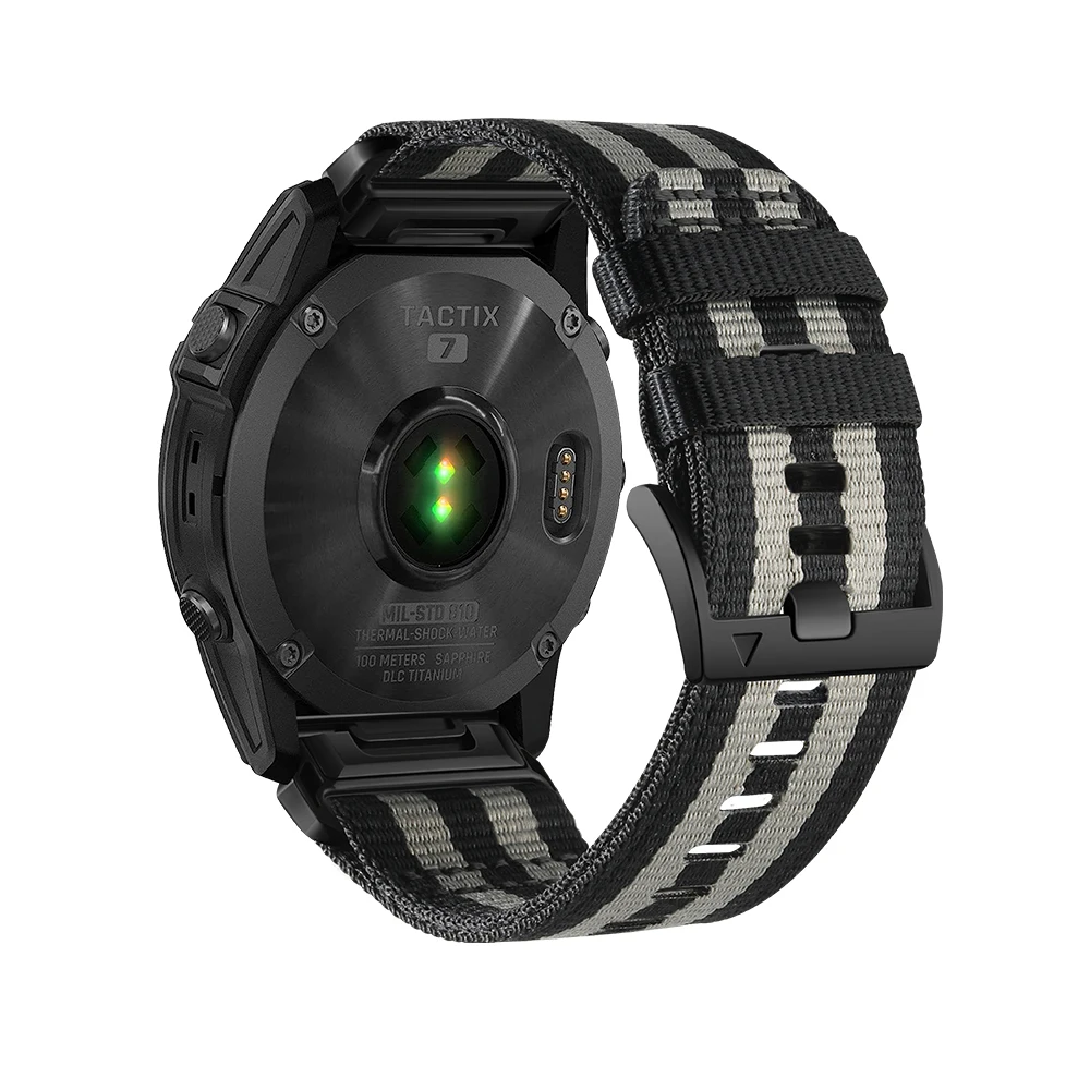 Correa de nailon para reloj Garmin Instinct 2X, 22 y 26mm, pulsera para Fenix 8 47/51 7X 7 Pro 6X Pro 5X QuickFit