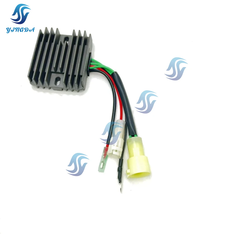 

High quality Voltage Regulator Rectifier Assy 6R3-81960-10 for Yamaha Outboard 100HP - 225HP 197-0001 SH601-13 230-58240