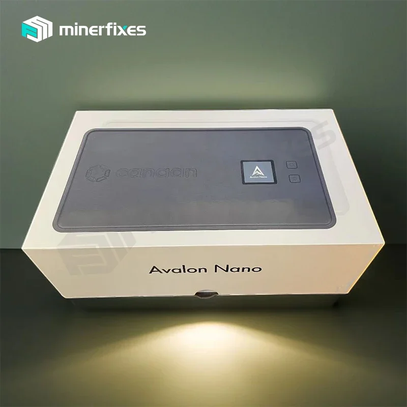 Miner Avalon Nano 3 Canaan mining machine $0.12/day Plug, heat, and earn BTC A ortable small heater that can generate Bitcoin