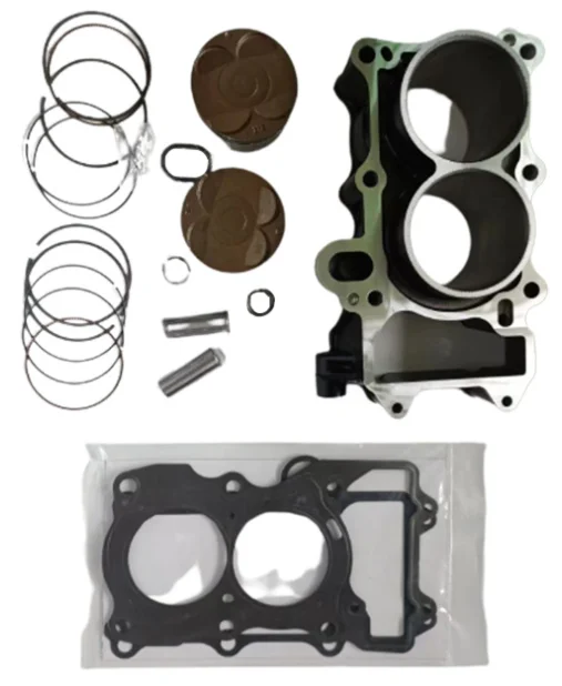 

67 мм 399CC для KAWASAKI Ninja 400 EX400 Z400 2018-2023 2019 2020, верхний конец, аксессуары для мотоциклов, детали двигателя, комплект поршня цилиндра