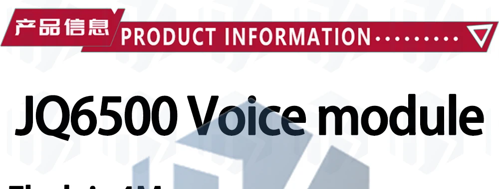 JQ6500 WTV020 GPD2846A JQ6500 Mini MP3 Player Modul TF Karte MP3 Sound Modul Sprach Modul Für Arduino GM Netzteil Modul – Detail 2