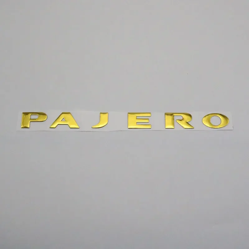 New For Pajero V31 V32 V33 Letters Rear Boot Trunk Tailgate Emblem Badge Logo Nameplate