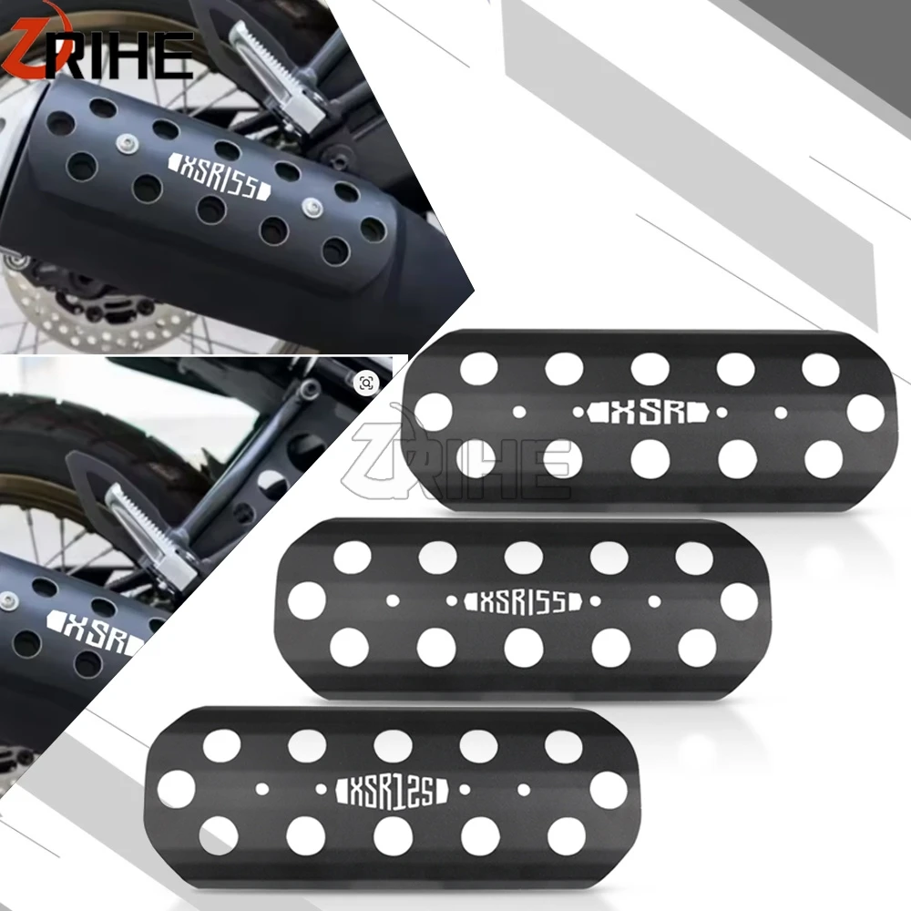 

2025 For YAMAHA XSR 125 2021-2024 Only Original Exhaust Pipe Protector Heat Shield Cover Guard Anti-scalding Cover XSR 155 19-25