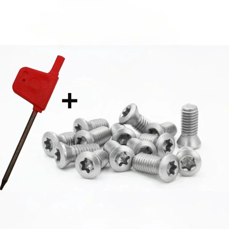 

50Pcs CNC Torx Screw M1.6 M1.8 M2.0 M2.2 M2.5 M3.0 M3.5 M4.0 M5.0 M6.0 Lathe Tool Holder Screw Assembly Tool Head Blade Screw