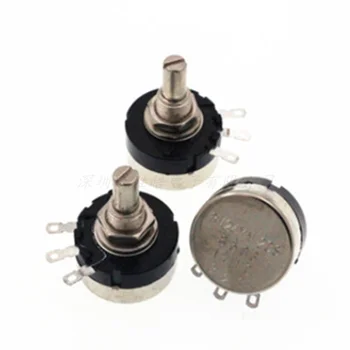(1 adet) rv24ynpotentiometer potansiyometre 1K / 10R / 1M / 200R / 2M / 3K / 100K/ 200K /500K /500R ayarlanabilir tek turlu potansiyometre