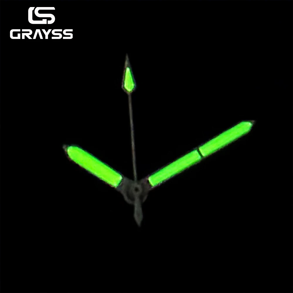 Radiation 50- FATHOS hands Lume Watch Hands for NH35 NH36 NH38 NH70 NH71 NH72 4R35 4R36  watch Accessories  White arrow