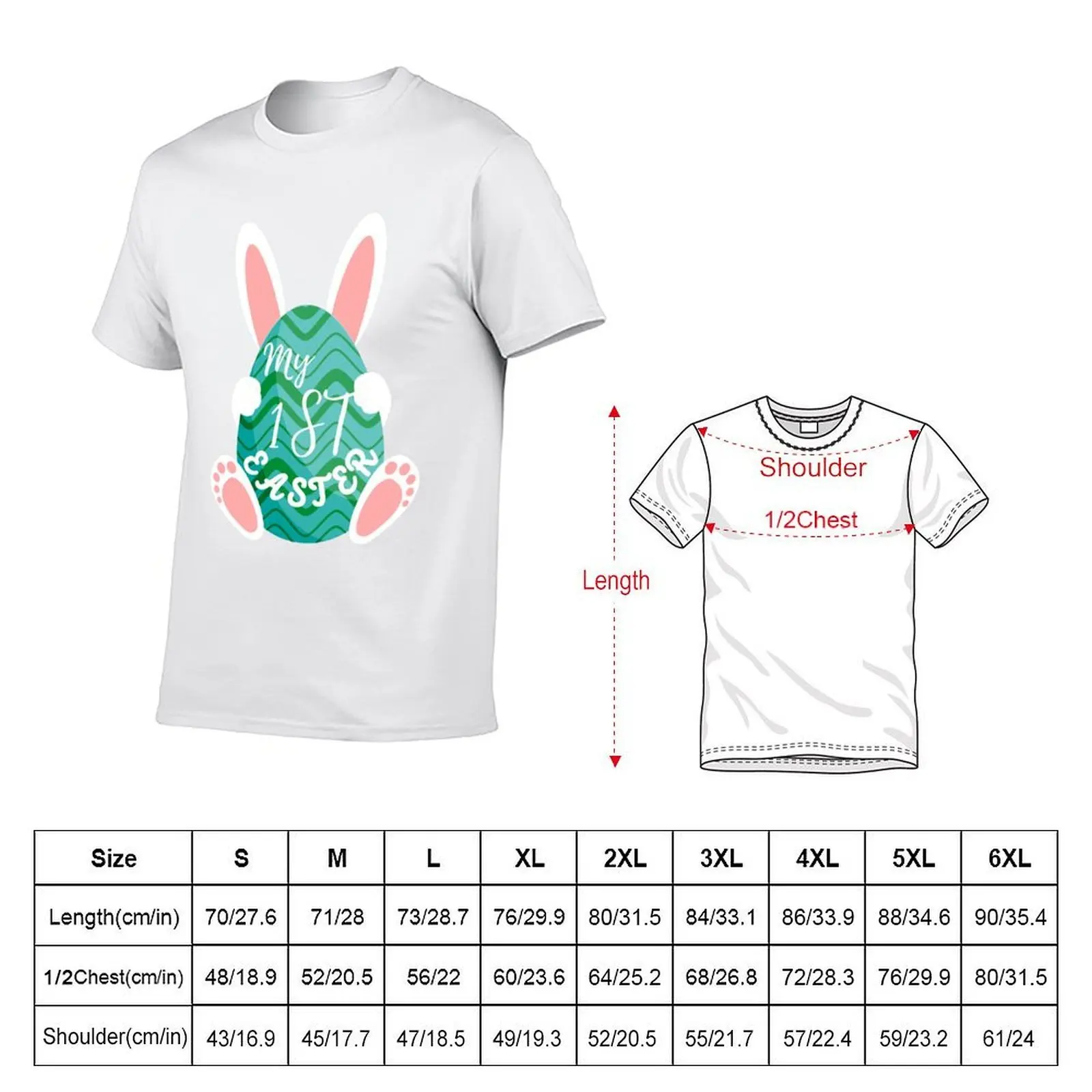 My First Easter T-Shirt cotton t shirts high quality man t shirt summer T-Shirt