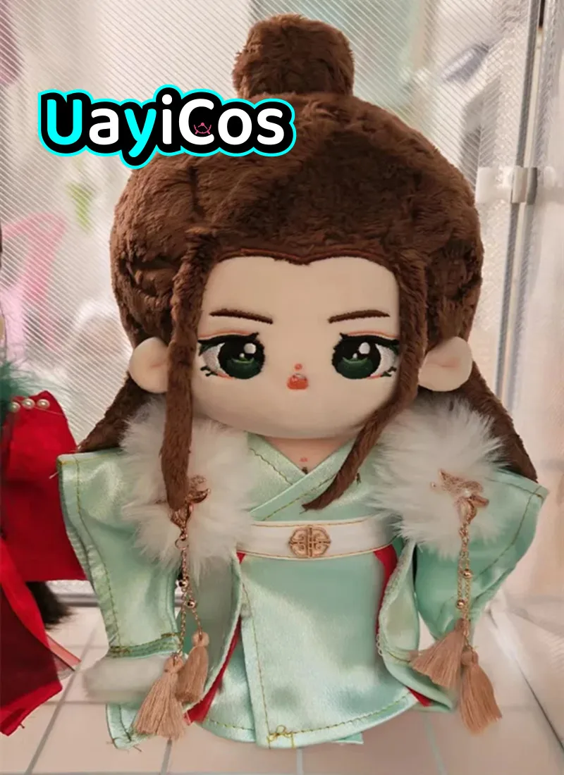 

Till The End of The Moon Luo Yunxi 20 см Кукольная одежда Древние волосы Корона Одежда Костюм Мягкая кукла Аниме Игрушка Дети Косплей Gif