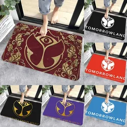 Tomorrowland Front Floor Mat Graphic Printed Flannel Doormats for Bathroom Kitchen Entrance Carpet Home Decor