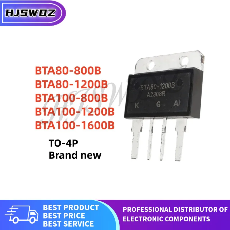 1PCs BTA80-800B BTA80-1200B BTA100-800B BTA100-1200B BTA100-1600B BTA80 BTA100 TO-4 Bidirectional thyristor 100% NEW