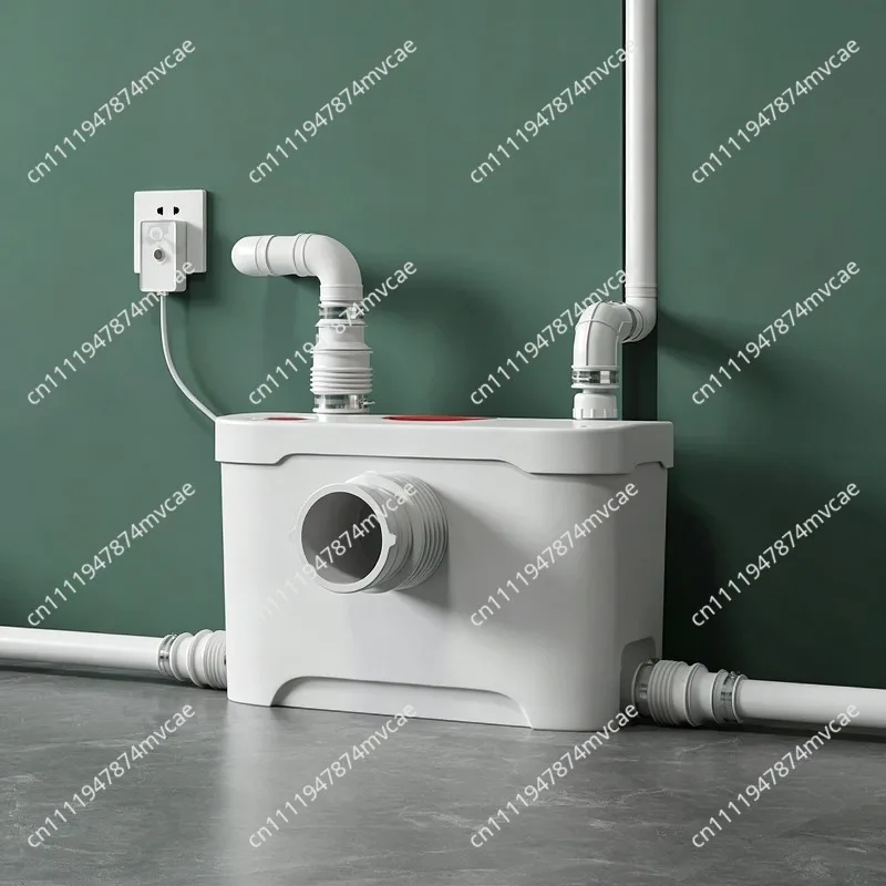 Sewage Ejector Pump Commercial Home Use for Kitchen Bathroom Toilet Basement Villa Waste Water Grinder Pump