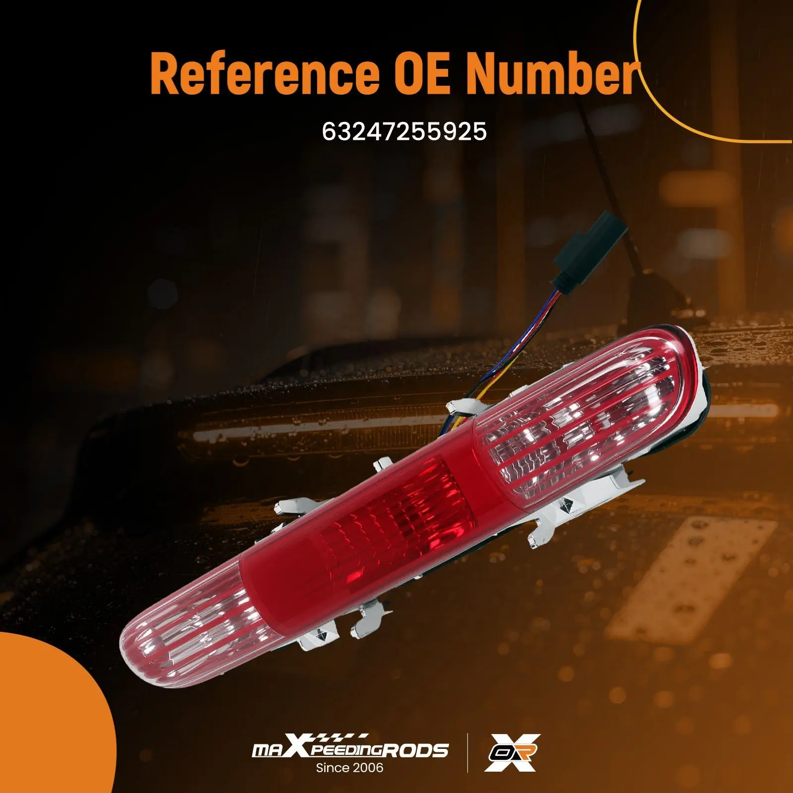 Rear Bumper Fog Light Reverse Brake Light for Mini Cooper R56 R57 R58 R59 2009-2015 LED