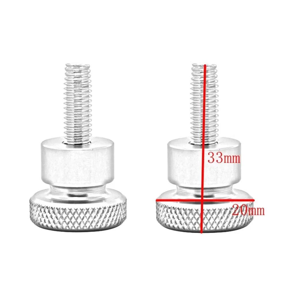 T100 Accessories Motorcycle Seat Bolt Tab Screw Quick Release Removal for Triumph Bonneville SE Scrambler Thruxton 865 2004-2015