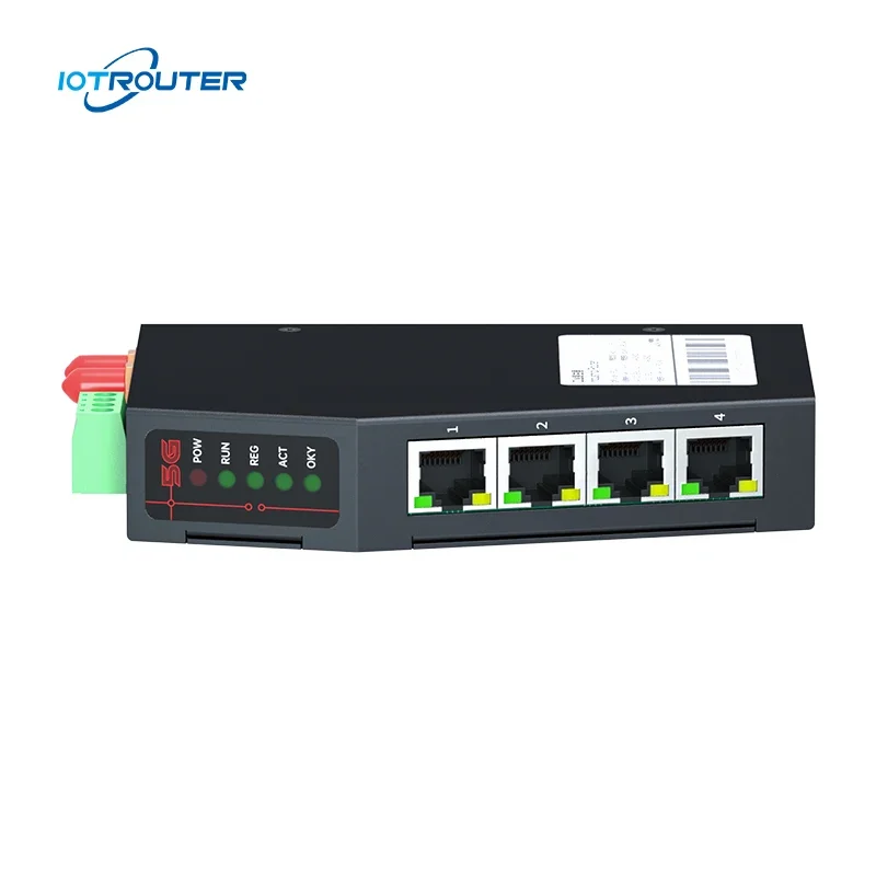 Fortschrittlicher industrieller 4G-Router ER5200 mit Modbus Master/Slave/MQTT für die Fernerkennungsvermessung