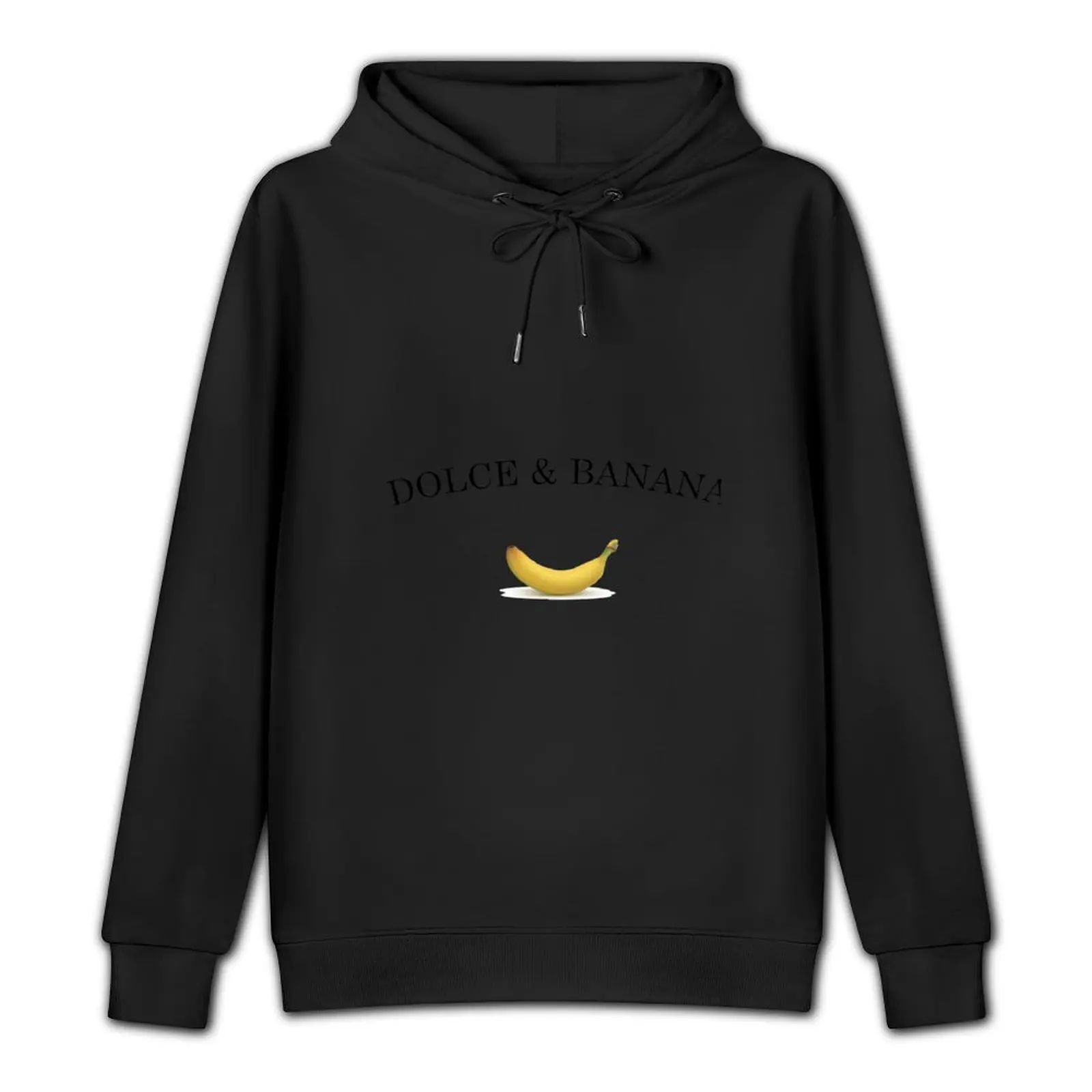 dolce & banana, humor Pullover Hoodie mens designer clothes mens clothing anime clothing hoodies for men