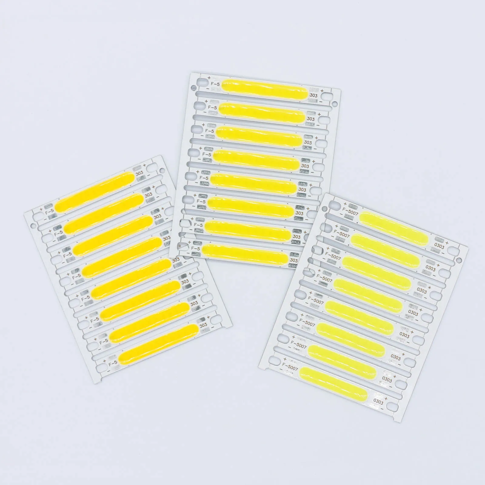 Imagem -06 - por Lote 3w 5w Iluminação Completa Cob Chip de Luz Led Dc11v Dc15v 300ma Led Cob Barra para Lanterna Lâmpadas de Parede Tubo Diy 40 Peças