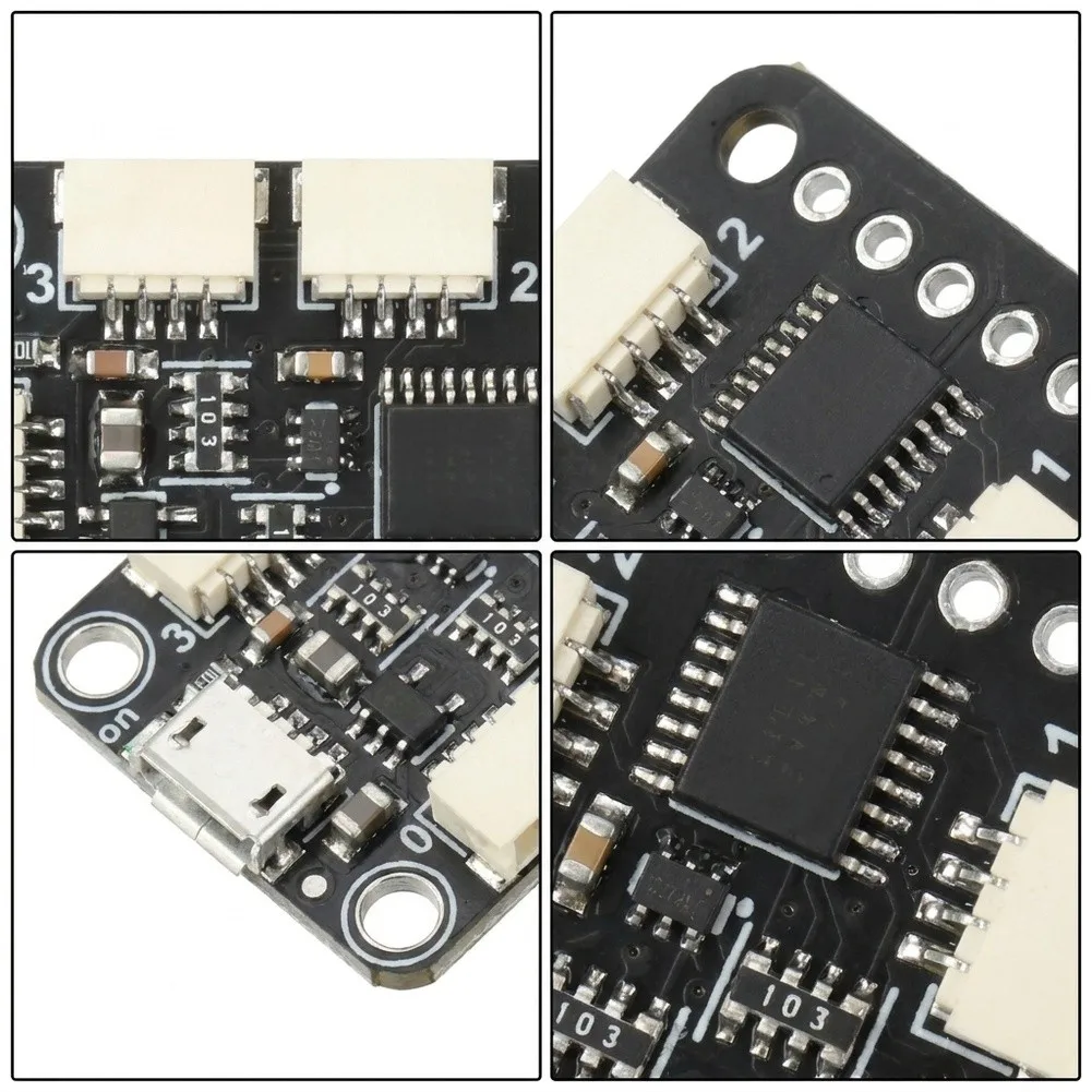 PCA9546 4-Channel I2C Switch Module for Resolving Conflicts in Multi-Sensor Applications Using Standard I2C Protocol