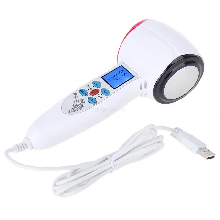 Hot Cold Hammer Cryotherapy Nutrition Lead-in Beauty Device Skin Lifting Tighten Rejuvenation Anti-aging Machine Face Massager