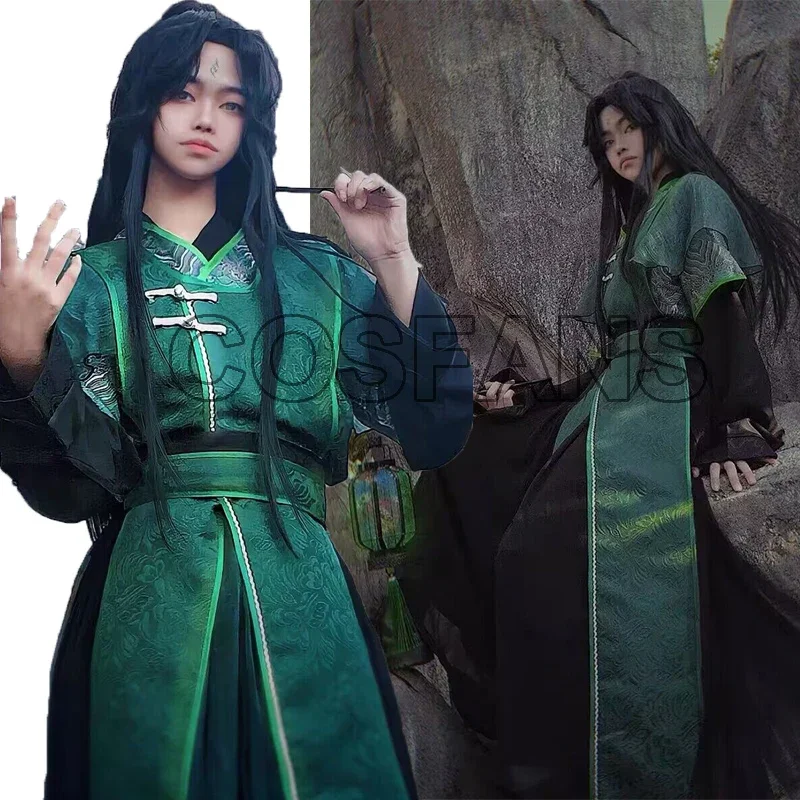 

Tian Guan Ci Fu He Xuan Qi Rong Feng Shi Qingxuan cosplay costume Halloween Hanfu anime props wig fancy stage performance