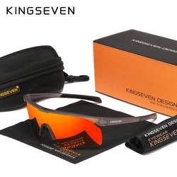 KINGSEVEN Cycling Sunglasses Bike Men Women Bicycle Glasses UV400 Polarized Climbing Eye Protection Eyewear