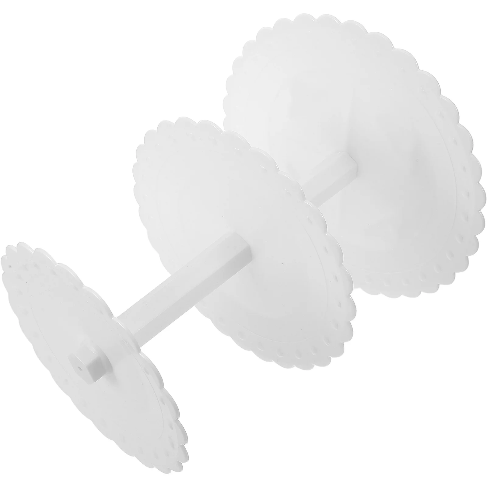 

Three-Tier Cake Stand Plastic Dessert Display Rack for Parties Weddings Birthdays Multi-Layer Cupcake Holder Serving Tray