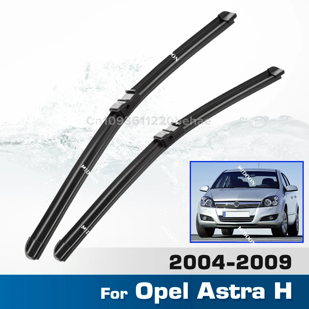 Für Opel Astra H 2004-2009 2005 2006 2007 2008 Scheibenwischer Vordere Wischerblätter Windschutzscheibe Fensterbürste 22"+18"