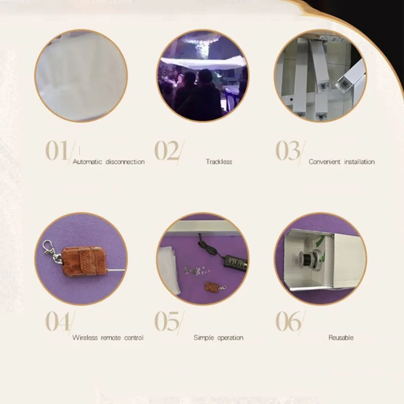 88440981 100-240V 리모컨 이중 모터 플라잉 웨딩 베일 로맨틱 웨딩 지지대 웨딩 지지대