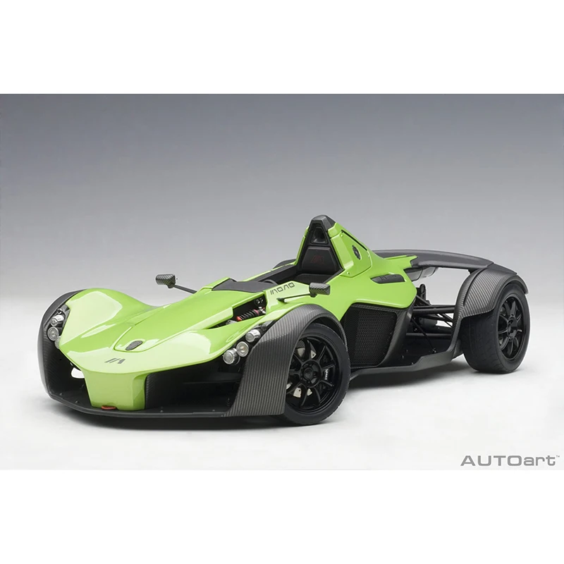 Autoart BAC MONO 1/18 รุ่นรถ METALLIC Blue/Pearl White/สีดํา/สีแดง/สีเขียว/Gunmetal สะสมรถ Diecast