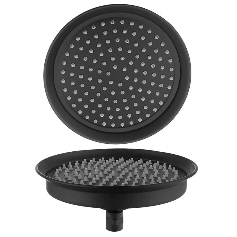 Gold 9 Inch Round brass Rainfall Shower Head Bathroom Accessory 20/40CM Wall Mounted Shower Arm Modern Showers for Bathroom