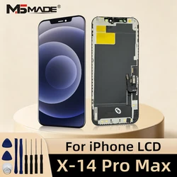 ์์ดํฐ X XR XS MAX ๋์คํ๋ ์ด 11 11 Pro 12 LCD ์คํฌ๋ฆฐ ๋์งํ์ด์ ์์ดํฐ 12 ๋ฏธ๋ 13 14 Pro Max ์ธ์
14 ํ๋ฌ์ค 13Pro Max์ฉ 3DAAA