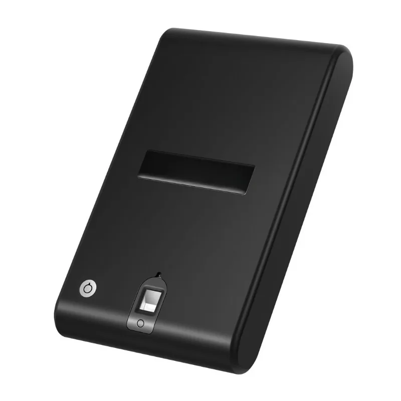 

Optical fingerprint invisible pistol safe portable car
