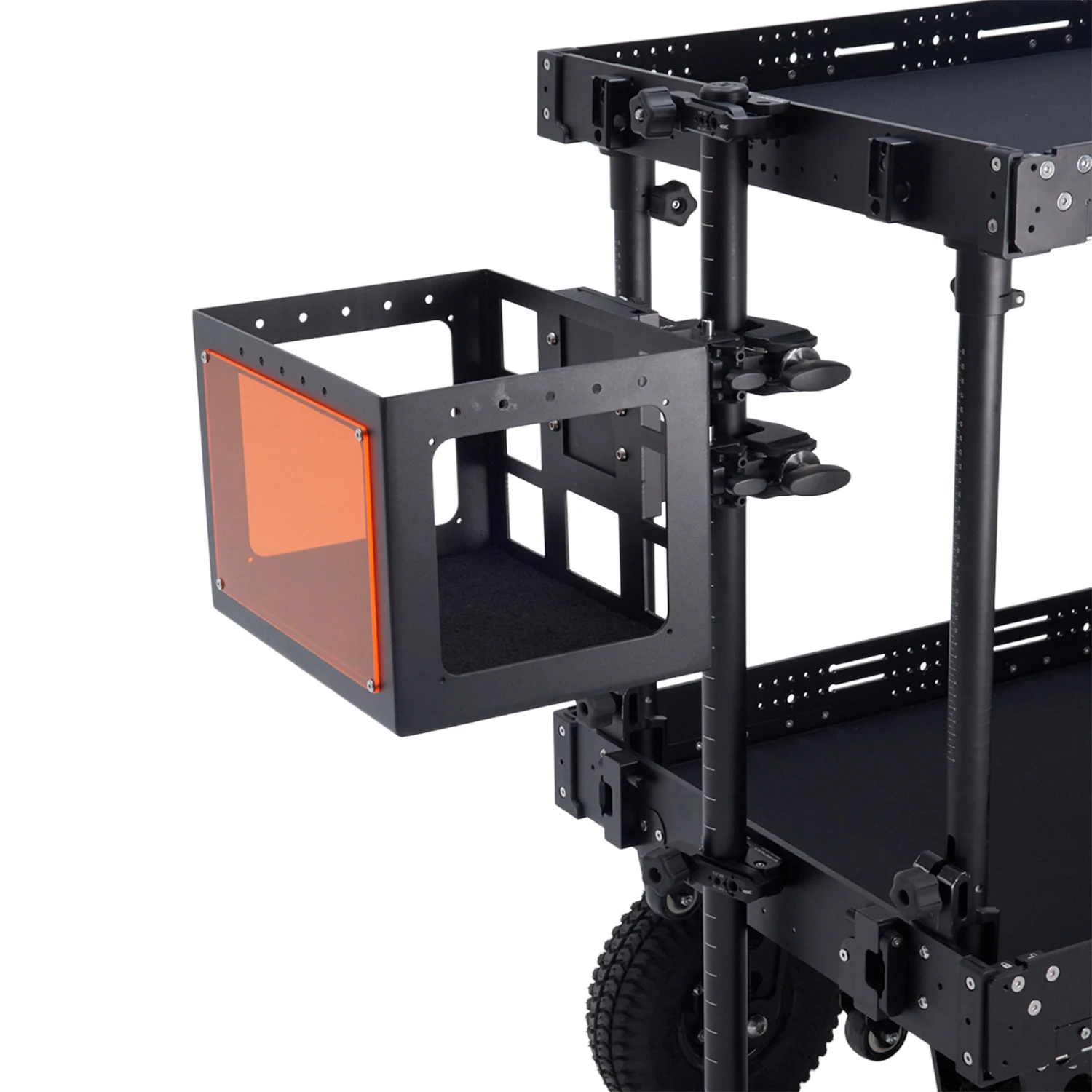 علبة بطارية مع مشبك فائق لعربة الفيديو TITAN-CART LBC Series MCS Series Filmcart Inovativ Adicam Proaim Cart #1