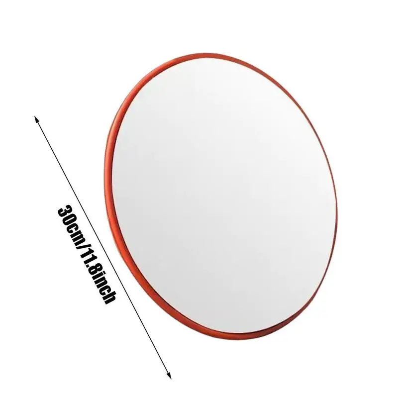 Road Convex Mirror Indoor Garage Driveway Road Traffic Mirror With 130 Degrees Wide Angles Driveway Curved Traffic Safety Mirror