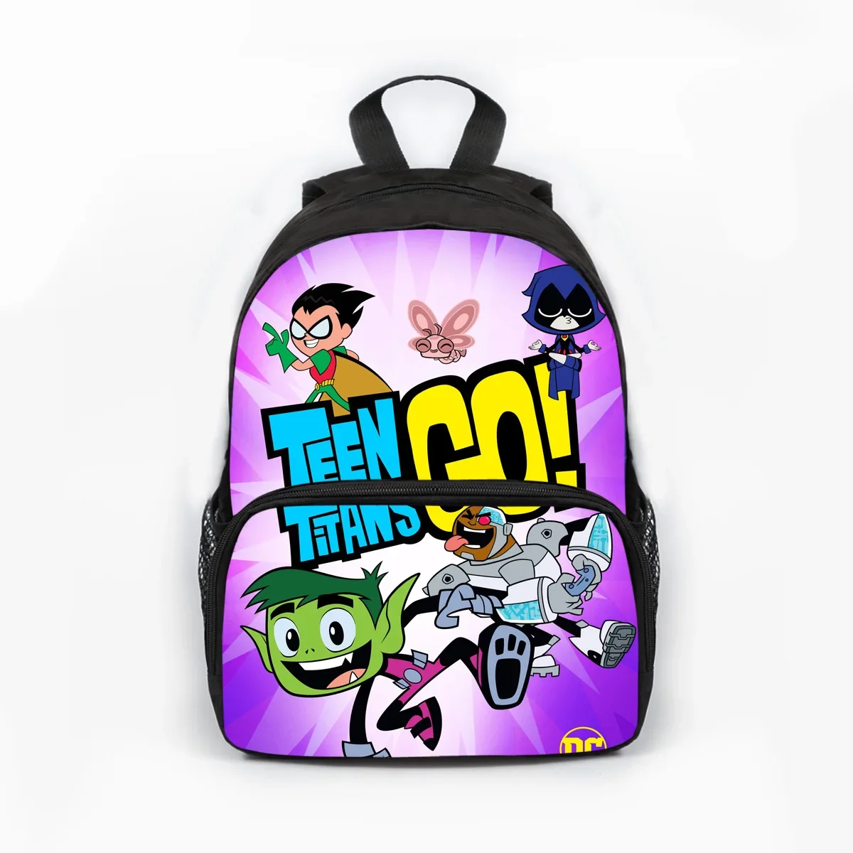 Cartoon Teen Titan Go Robin Schoolbag Backpack Travel Bag Gift for Kids Students