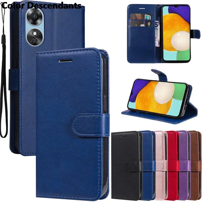 For Oppo Reno8 T 4G CPH2481 Case Flip Book Stand Funda For Oppo Reno8 T 5G CPH2505 Cover Cases Card Slots Wallet Holster Bag