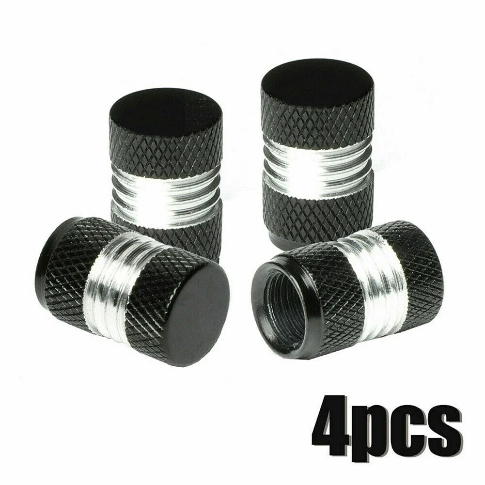 Valve Cap Stem Cap Accessories Anti-rust Car Cover Dust Cap Rim Wheel Tire Tire Valve Stems 4 Pcs Air Valve Stem Alloy