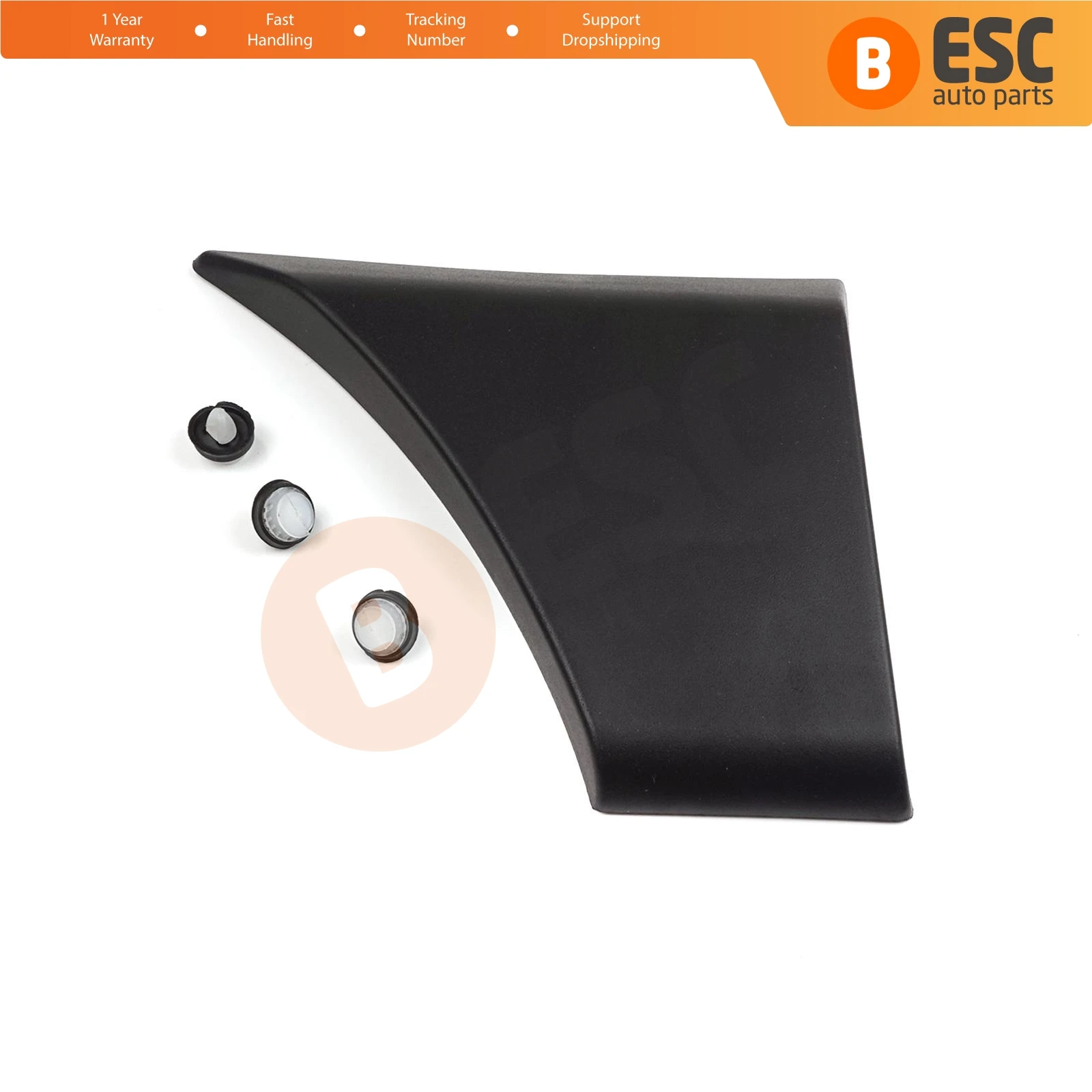 ESC Auto Parts ESP960 Side Door Moulding Rub Strip Rear Right 768F30004R for Renault Master MK3 NV400 Movano Ship From Turkey