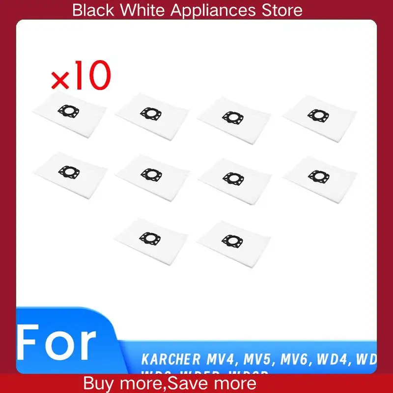 

10 шт. пылесборник для самоочищающегося робота-пылесоса KARCHER MV4, MV5, MV6, WD4, WD5, WD6, WD5P, WD6P-CLIM