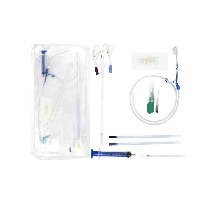 DIALL Polyurethane Biocompatible Flexible High Flow Radiopaque Dual Lumen EO Sterile Class III