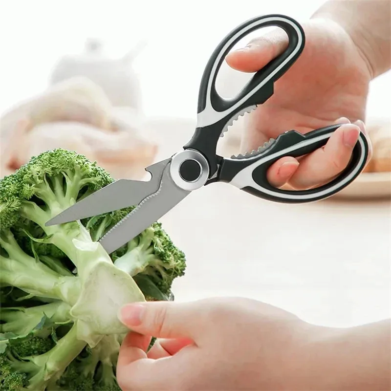 Multifunction Stainless SteelChopping Chicken Bone Fish Food Scissors Multi-Purpose Tool  Kitchen Tools Strong Home Vegetable