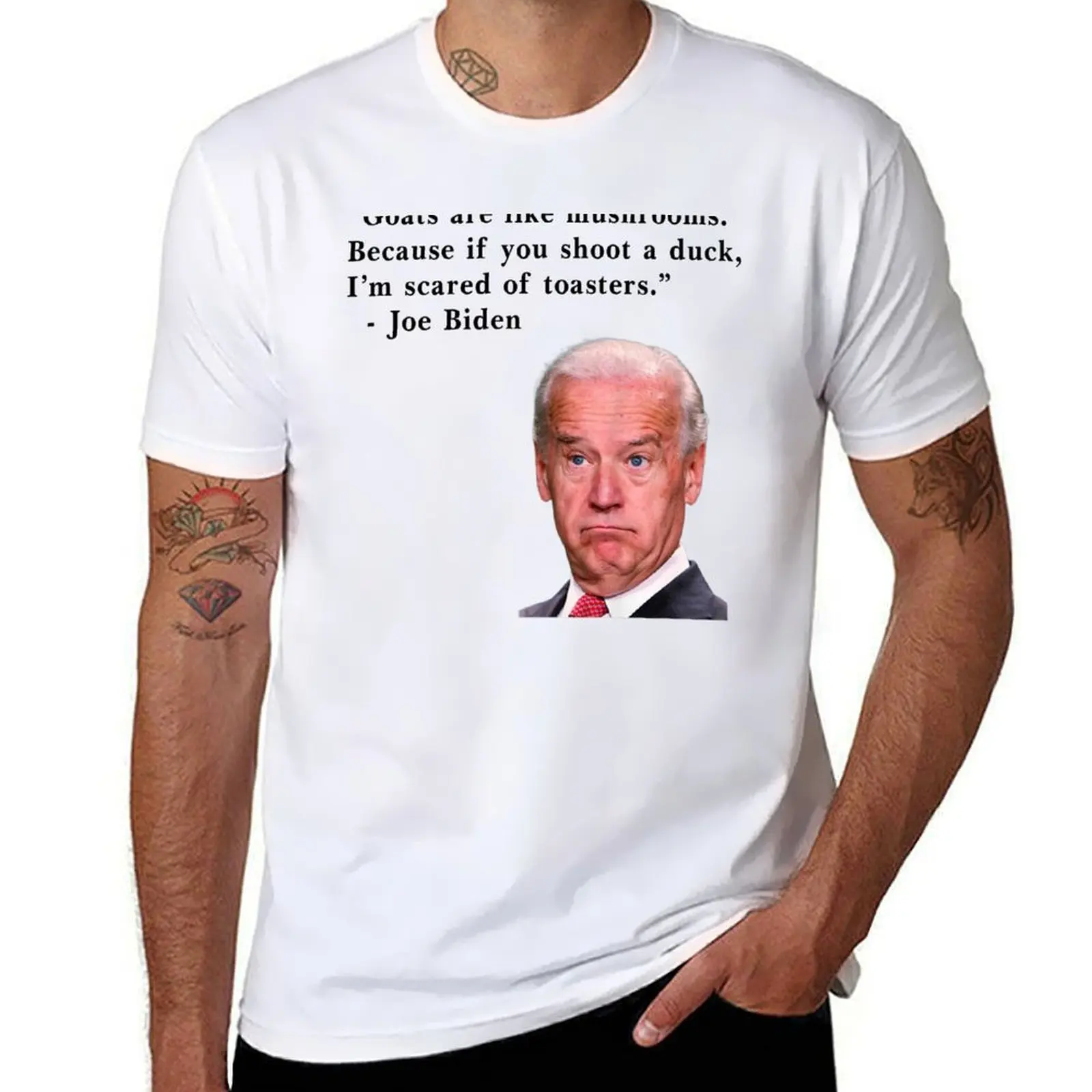 

A Philosophical Quote Of Joe Biden T-Shirt man t shirts for men T-Shirt