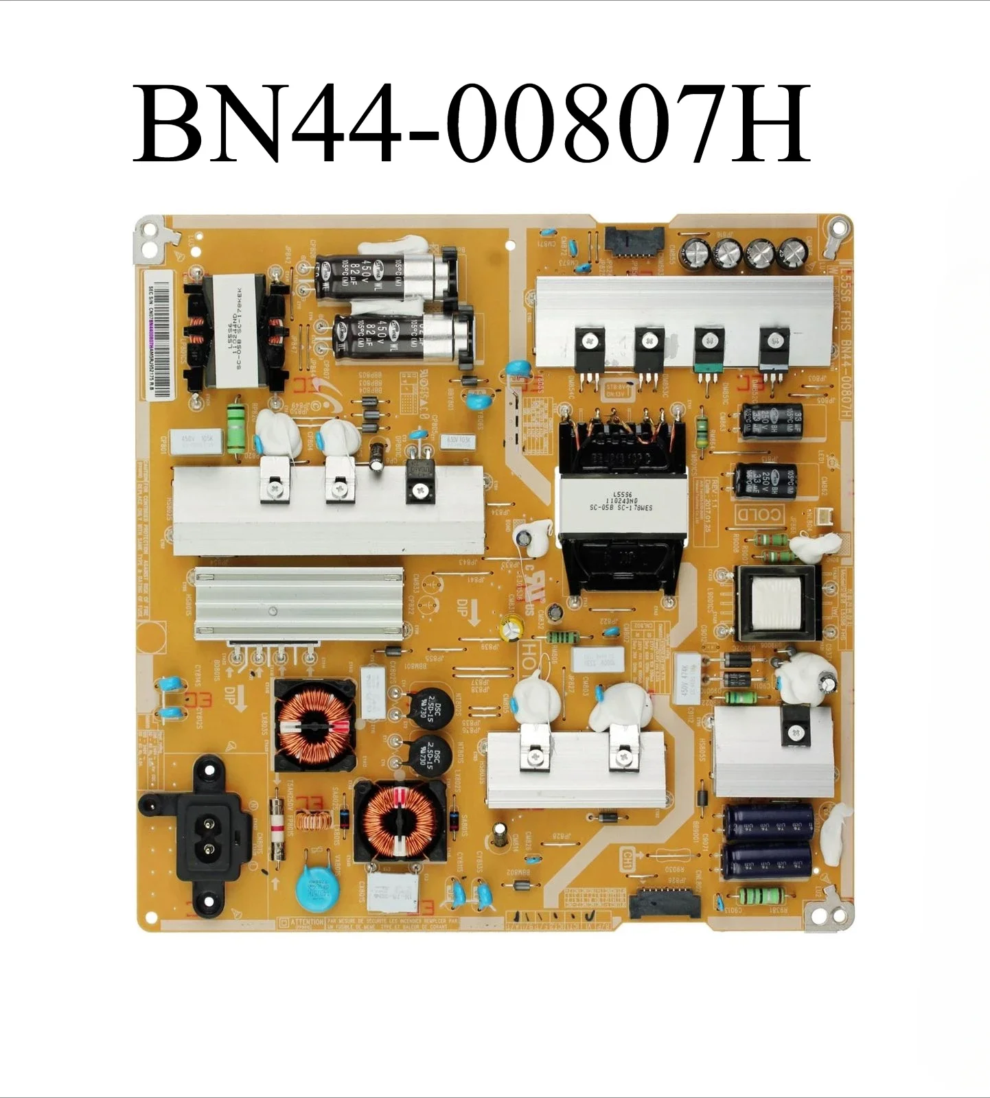 

Оригинальная плата блока питания BN44-00807H L55S6_FHS для моделей UE49MU6100K, UE49MU6100W, UE49MU6102K, UE49MU6105K, UE49MU6120K, UE49MU6120K.