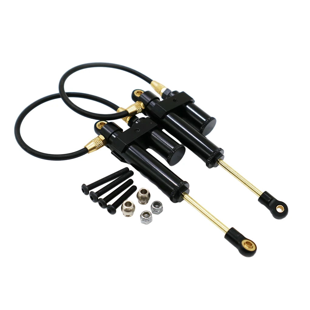 Aluminum Alloy Shock Absorber CNC Machined Negative Pressure Shock Damper for RedCat Gen7 1/10 RC Car Upgrade Part
