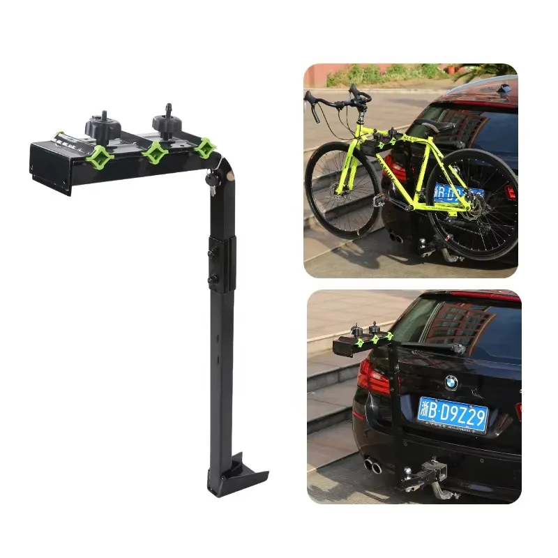 

Treasurall TB403 4 Bikes Lockable Cradle Car Porta Bicicleta Steel Bike Rack