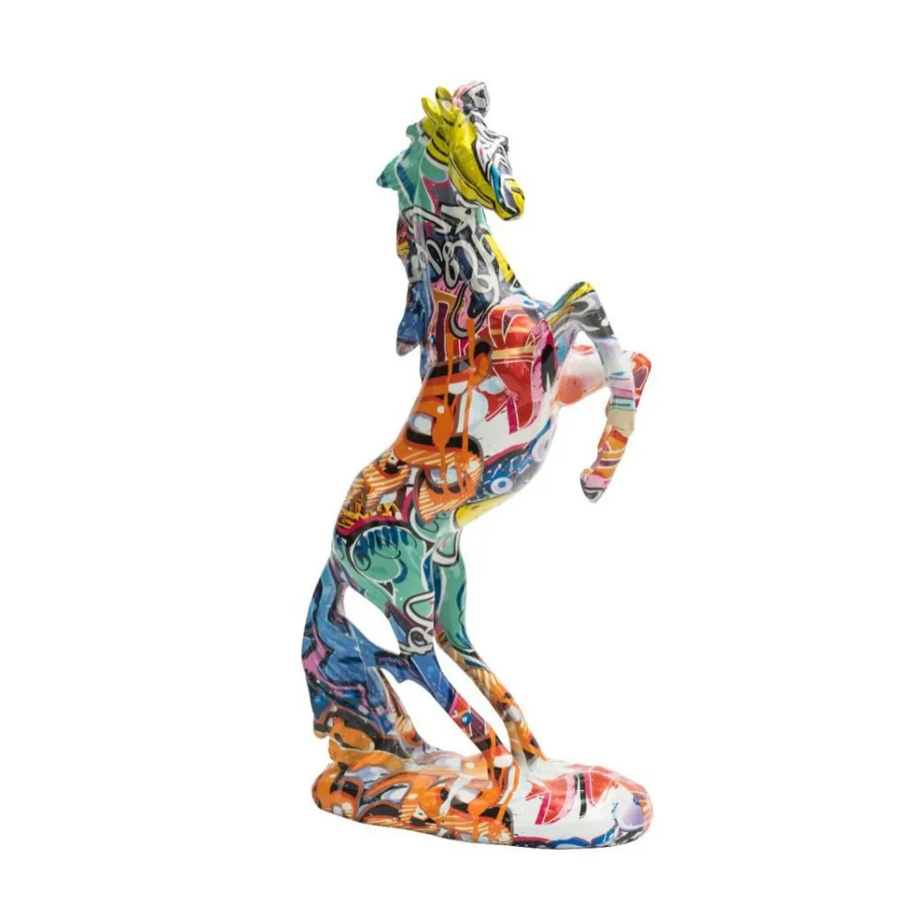 

Galloping Horse, украшение из смолы, переносная печать воды, домашний декор для гостиной, стол, символ успеха